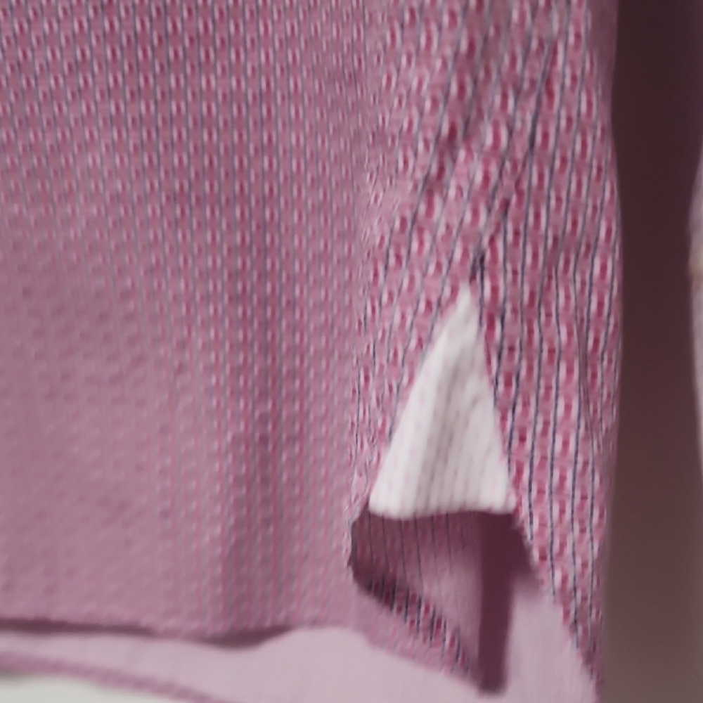 Ted Baker Endurance Slim Fit Pink Red Button Down Shirt Men’s - Picture 6 of 9